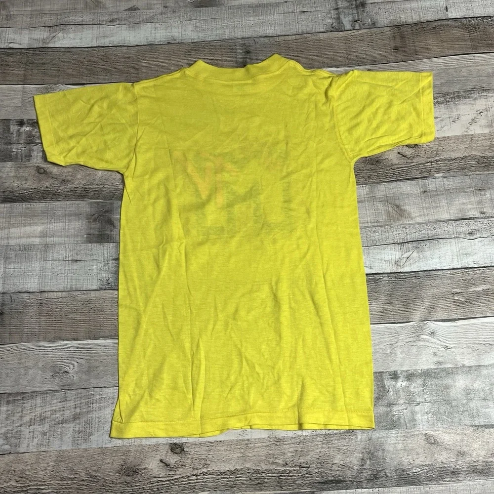 MTV Shirt Youth Size Large Vintage 80s Music Television Promo Tee